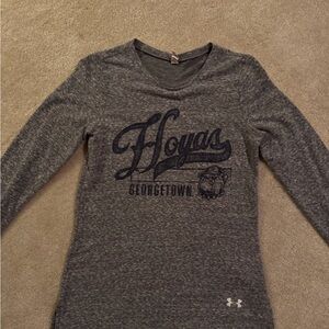 Long sleeve T shirt, Georgetown Hoyas